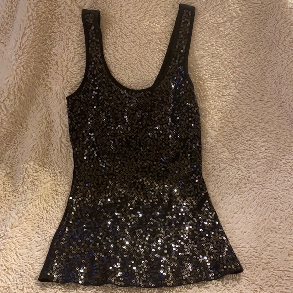 Express sequin tank